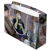 Aftermiddagthee, Mary Cassatt Large Gift Bag Groot Cadeauzakje (Achterkant Gekanteld)