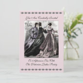 Aftermiddagthee - Uitnodiging (Aanpassen) (Staand voorkant)