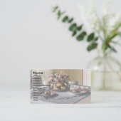 Aftermiddagthee Visitekaartje (Staand voorkant)