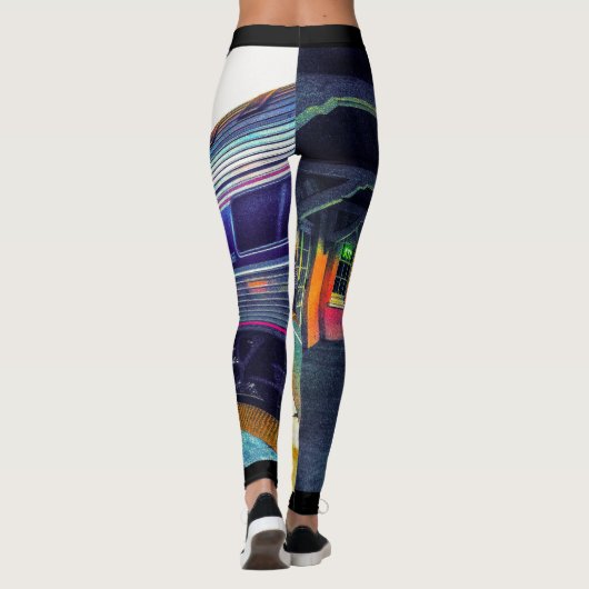 Aftermiddagtrein Leggings (Achterkant)