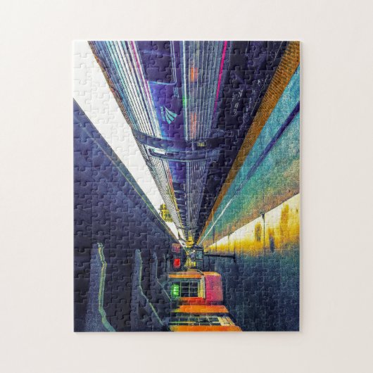 Aftermiddagtrein Legpuzzel (Verticaal)