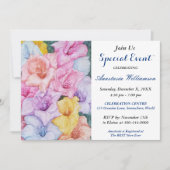 AFTERNOON GARDEN PARTY EVENT INVITE KAART (Voorkant)