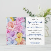 AFTERNOON GARDEN PARTY EVENT INVITE KAART (Staand voorkant)