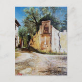 AFTERNOON IN RIMAGGIO/Uitzicht Toscane Briefkaart (Voorkant)