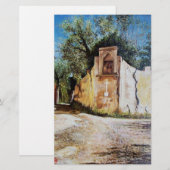 AFTERNOON IN RIMAGGIO/Uitzicht Toscane Briefpapier (Voorkant / Achterkant)