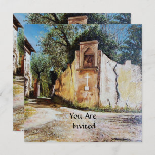 AFTERNOON IN RIMAGGIO/Uitzicht Toscane Kaart