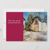 AFTERNOON IN RIMAGGIO/Uitzicht Toscane Kaart (Achterkant)