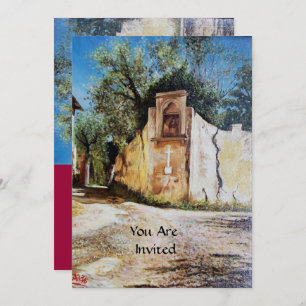 AFTERNOON IN RIMAGGIO/Uitzicht Toscane Kaart