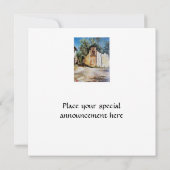 AFTERNOON IN RIMAGGIO/Uitzicht Toscane Kaart (Achterkant)