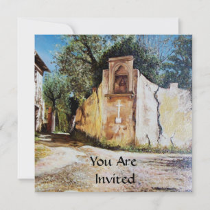 AFTERNOON IN RIMAGGIO/Uitzicht Toscane Kaart