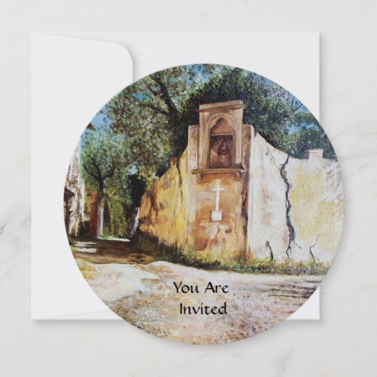 AFTERNOON IN RIMAGGIO/Uitzicht Toscane Kaart (Voorkant)