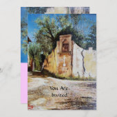 AFTERNOON IN RIMAGGIO/Uitzicht Toscane Kaart (Voorkant / Achterkant)