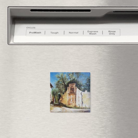 AFTERNOON IN RIMAGGIO/Uitzicht Toscane Magneet (Insitu (Vaatwasser))