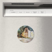 AFTERNOON IN RIMAGGIO/Uitzicht Toscane Magneet (Insitu (Vaatwasser))