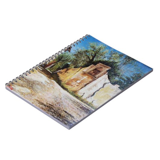 AFTERNOON IN RIMAGGIO/Uitzicht Toscane Notitieboek (Linkerzijde)