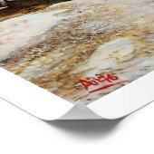 AFTERNOON IN RIMAGGIO/Uitzicht Toscane Poster (Hoek)