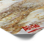 AFTERNOON IN RIMAGGIO/Uitzicht Toscane Poster (Hoek)