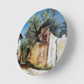 AFTERNOON IN RIMAGGIO/Uitzicht Toscane Ronde Klok (Hoek)