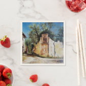 AFTERNOON IN RIMAGGIO/Uitzicht Toscane Servet (Insitu)