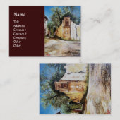 AFTERNOON IN RIMAGGIO/Uitzicht Toscane Visitekaartje (Voorkant / Achterkant)