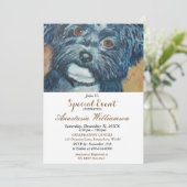 AFTERNOON PAWTY EVENT INVITE KAART (Staand voorkant)