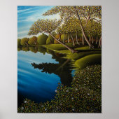 "Afternoon Reflections" Poster (Voorkant)