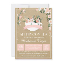 Afternoon Tea Floral Teacup Baby shower