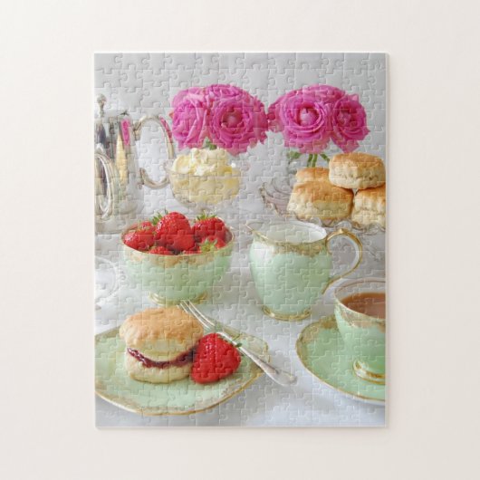 Afternoon Tea Fotopuzzel Legpuzzel (Verticaal)