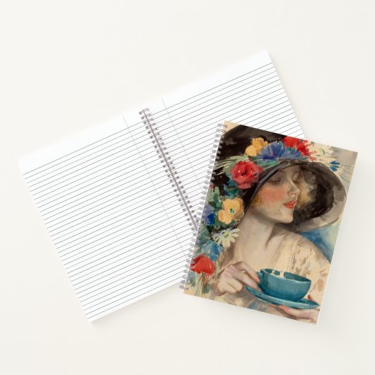 Afternoon Tea - Harrison Fisher Notitieboek (Binnen)