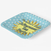 Afternoon Tea Party Fifties stijl retro vibes Papieren Bordje (Gebogen)