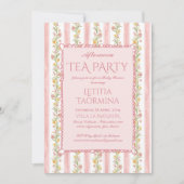 Afternoon Tea Party Grandmillenial baby shower Kaart (Voorkant)