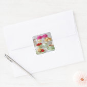 Afternoon Tea Square Stickers (Envelop)