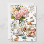 Afternoon Tea & Tiny Toes | salongezelschap Kaart (Voorkant)