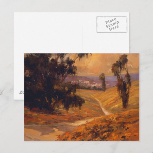 Afternoon Walk II Briefkaart (Voorkant / Achterkant)