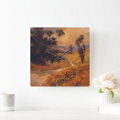 Afternoon Walk II Vierkante Klok (Huis)