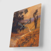 Afternoon Walk II Vierkante Klok (Hoek)