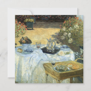 Afteroon Tea Party Impressionisme Art Vrijgezellen Kaart