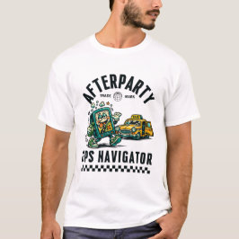 Afterparty GPS-navigator T-shirt