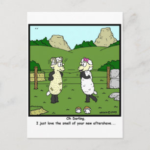 Aftershave Briefkaart