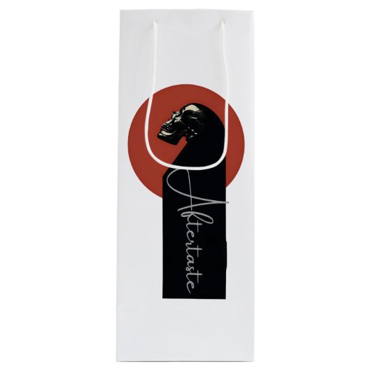 Aftertaste geschenkverpakking wijn cadeautas (Voorkant)