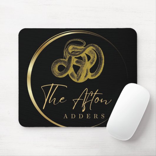 Afton Adders Mousepad Muismat (Met muis)