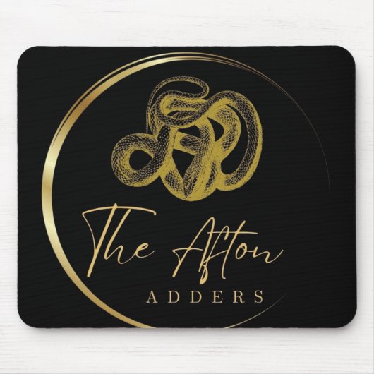 Afton Adders Mousepad Muismat (Voorkant)