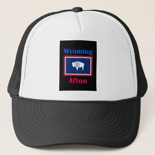 Afton Wyoming Trucker Pet (Voorkant)