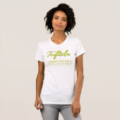 Aftrapfeestje Powered by Tequila Custom T-shirt (Voorkant volledig)