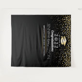 Aftrapfotobooth-achtergrond voor diploma-uitreikin wandkleed (Voorkant (horizontaal))