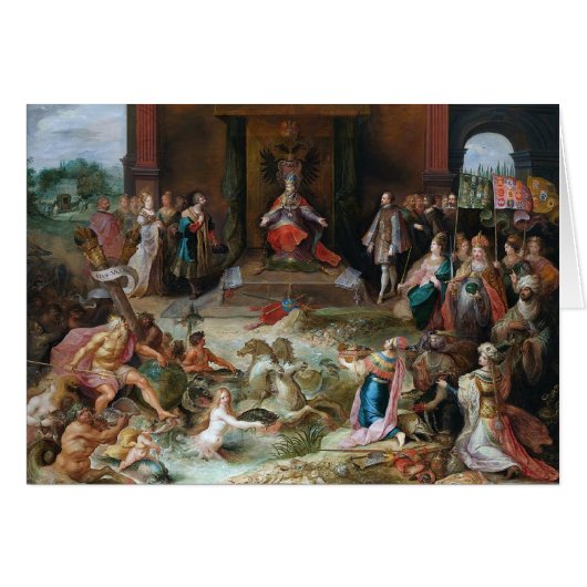 Aftreden Keizer Karel V in Brussel (Voorkant Horizontaal)