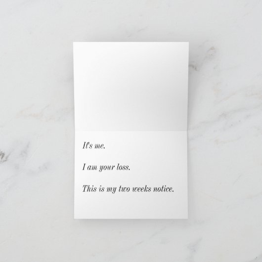 Aftredende Kaart (Binnen)