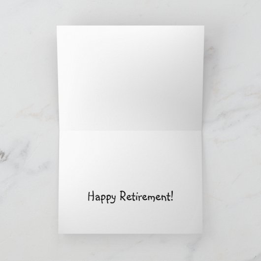 Aftredende Kaart van apotheker (Binnen)