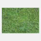 Aftredingsgolf op gras inpakpapier vel (Voorkant 3)