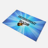 aftredingsraketten; deurmat (Schuin)